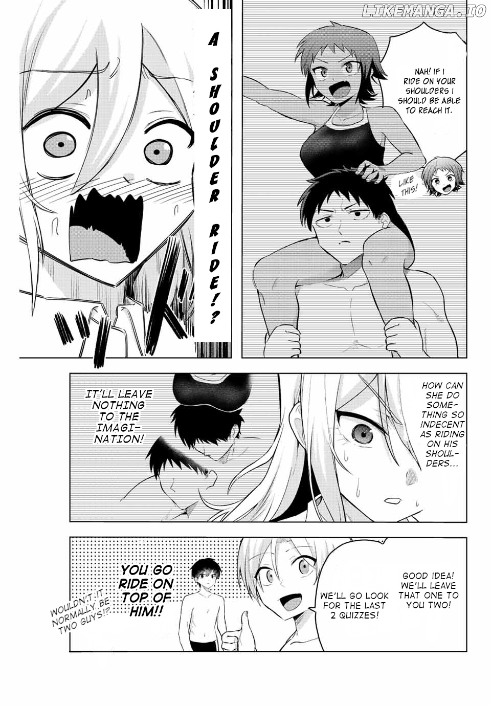 The death game is all that Saotome-san has left chapter 5 - page 9