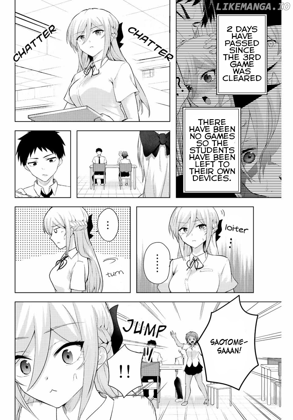 The death game is all that Saotome-san has left chapter 6 - page 2