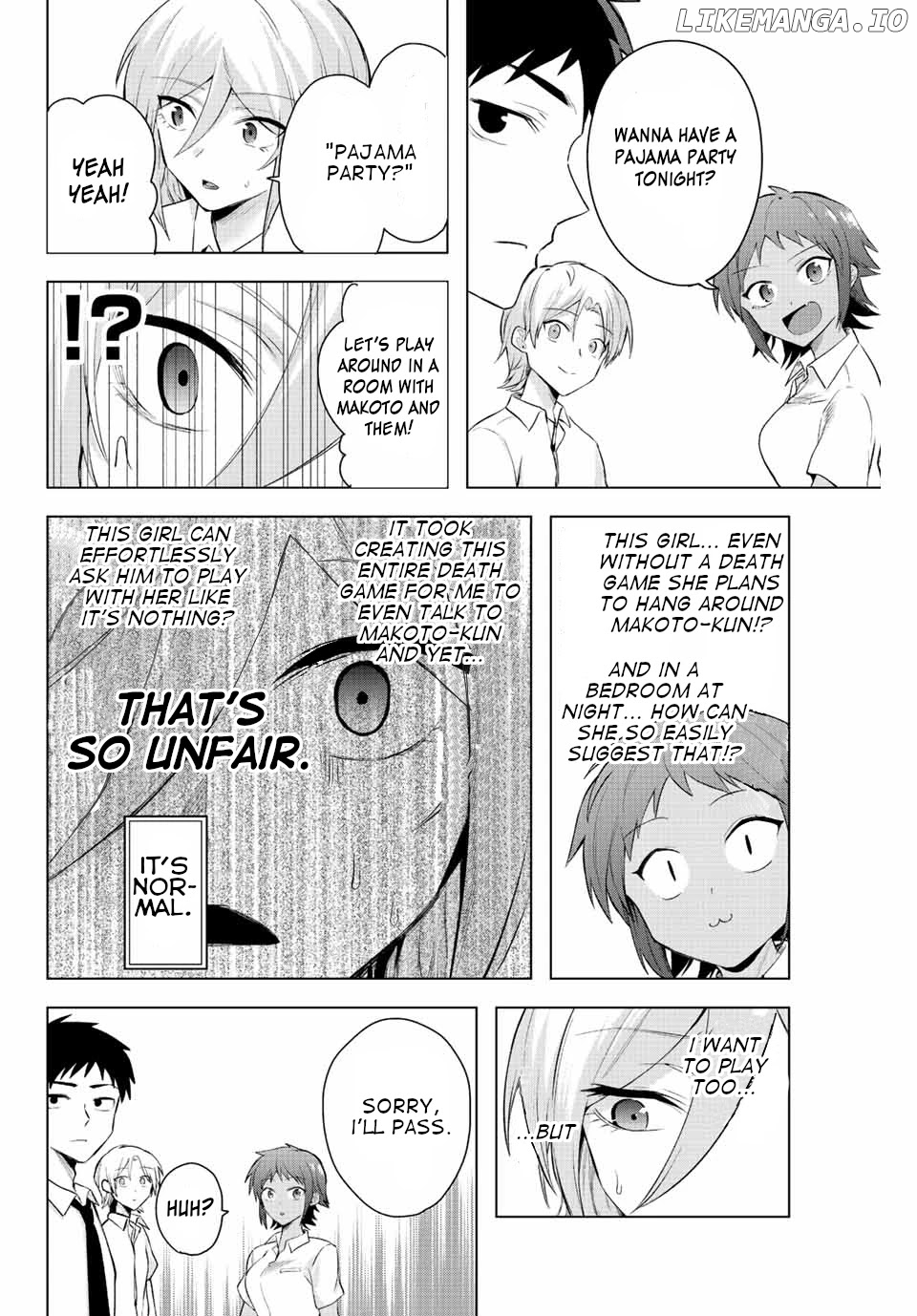 The death game is all that Saotome-san has left chapter 6 - page 4