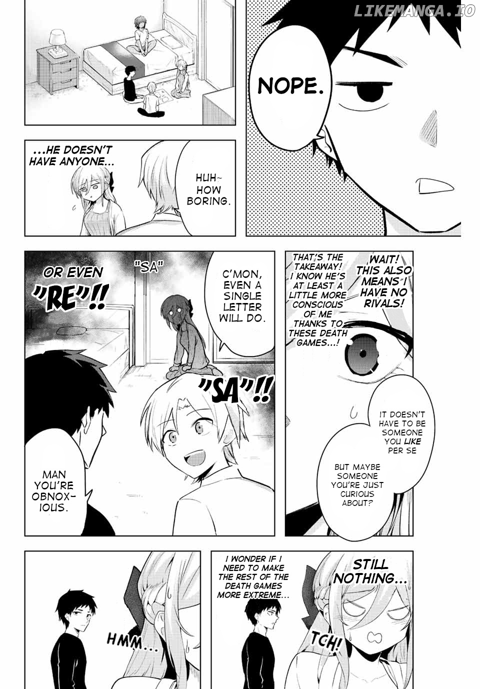 The death game is all that Saotome-san has left chapter 7 - page 4