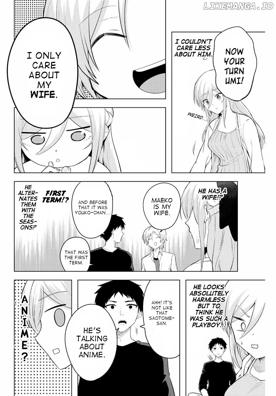 The death game is all that Saotome-san has left chapter 7 - page 6