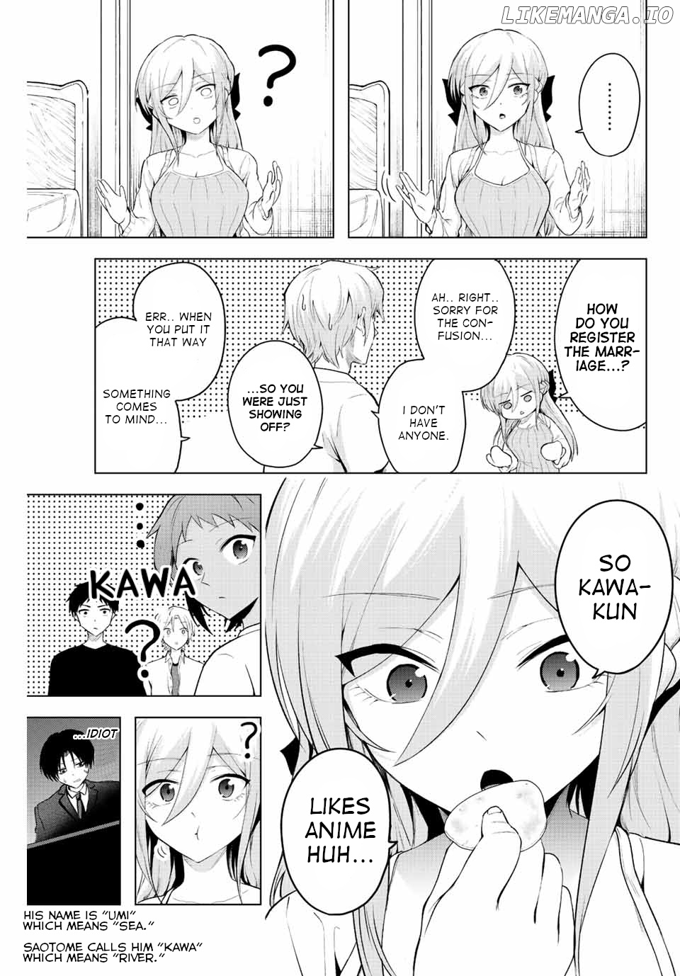 The death game is all that Saotome-san has left chapter 7 - page 7