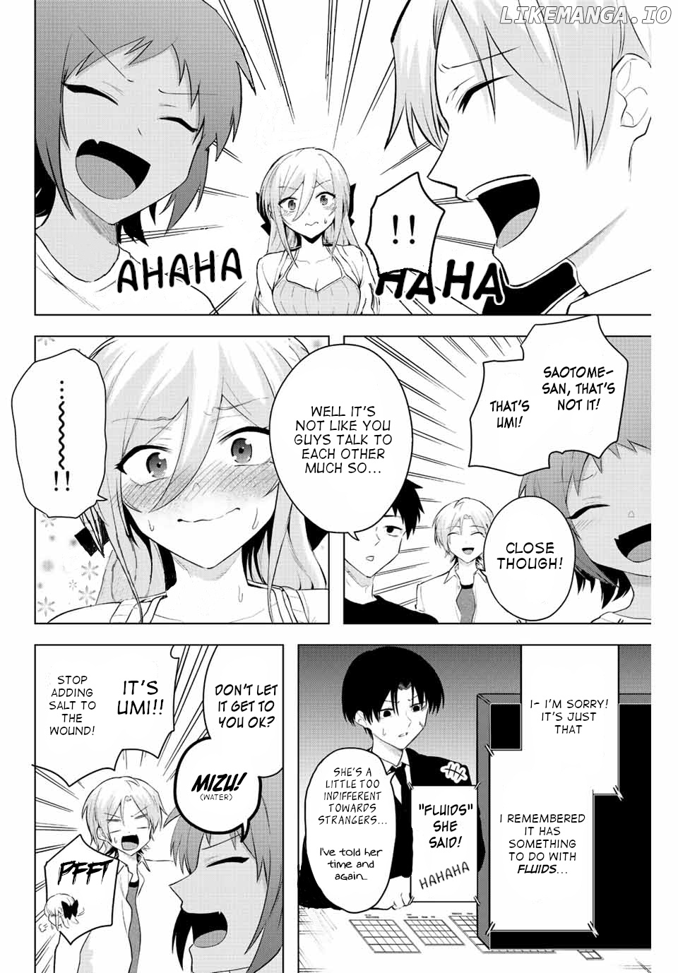 The death game is all that Saotome-san has left chapter 7 - page 8