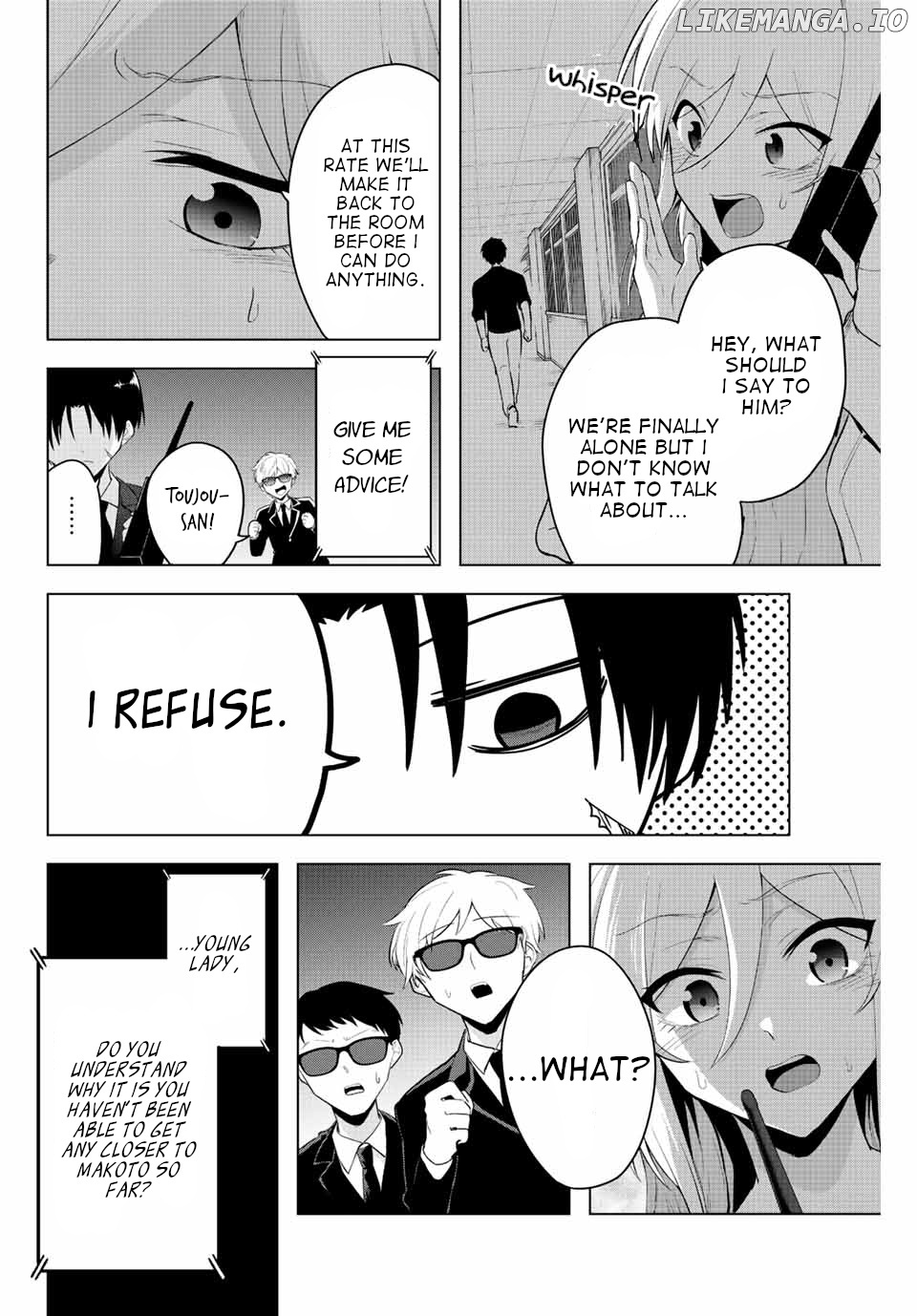 The death game is all that Saotome-san has left chapter 8 - page 8