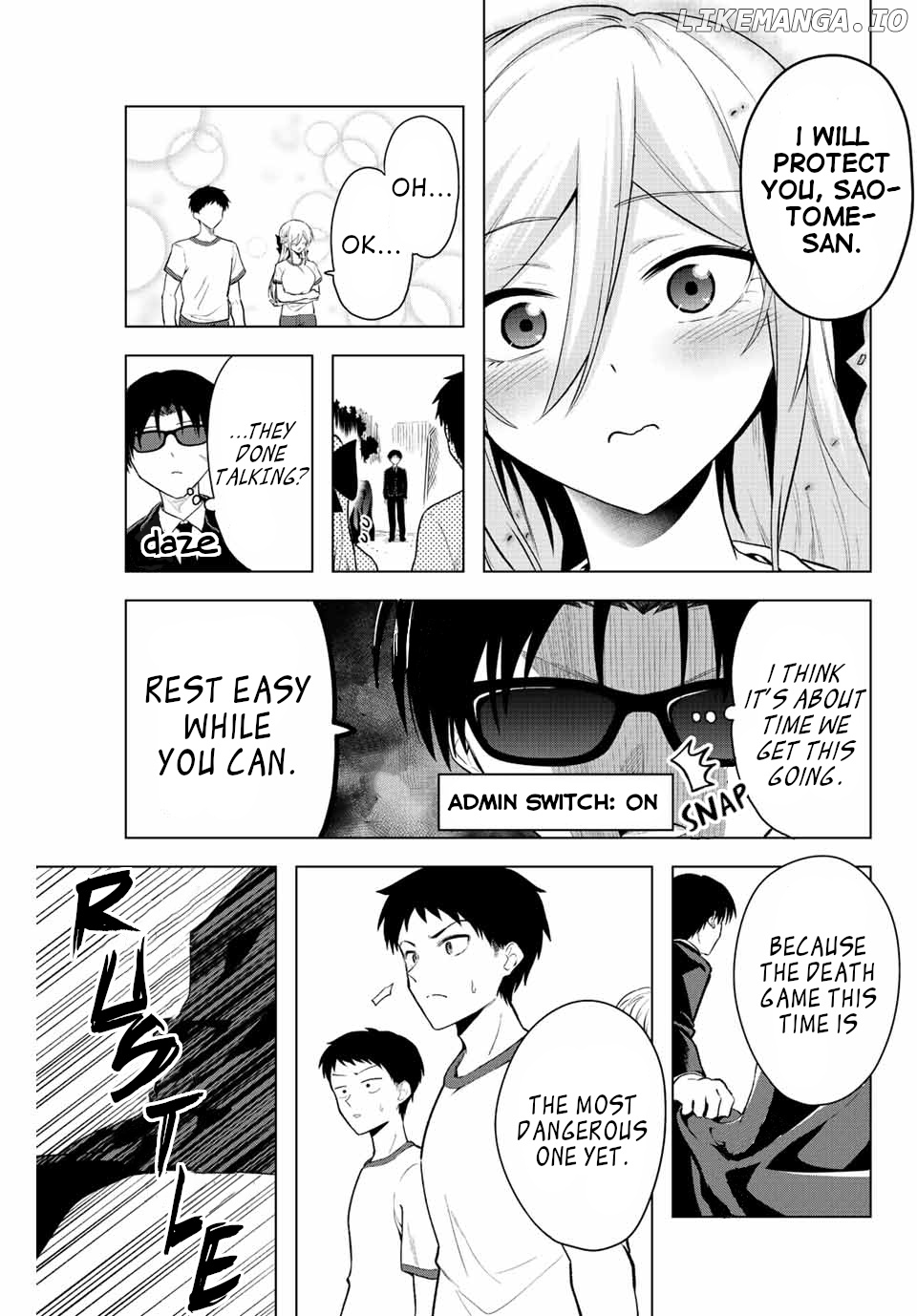 The death game is all that Saotome-san has left chapter 10 - page 5