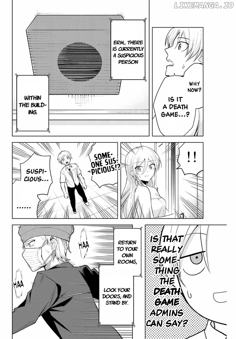 The death game is all that Saotome-san has left chapter 13 - page 8