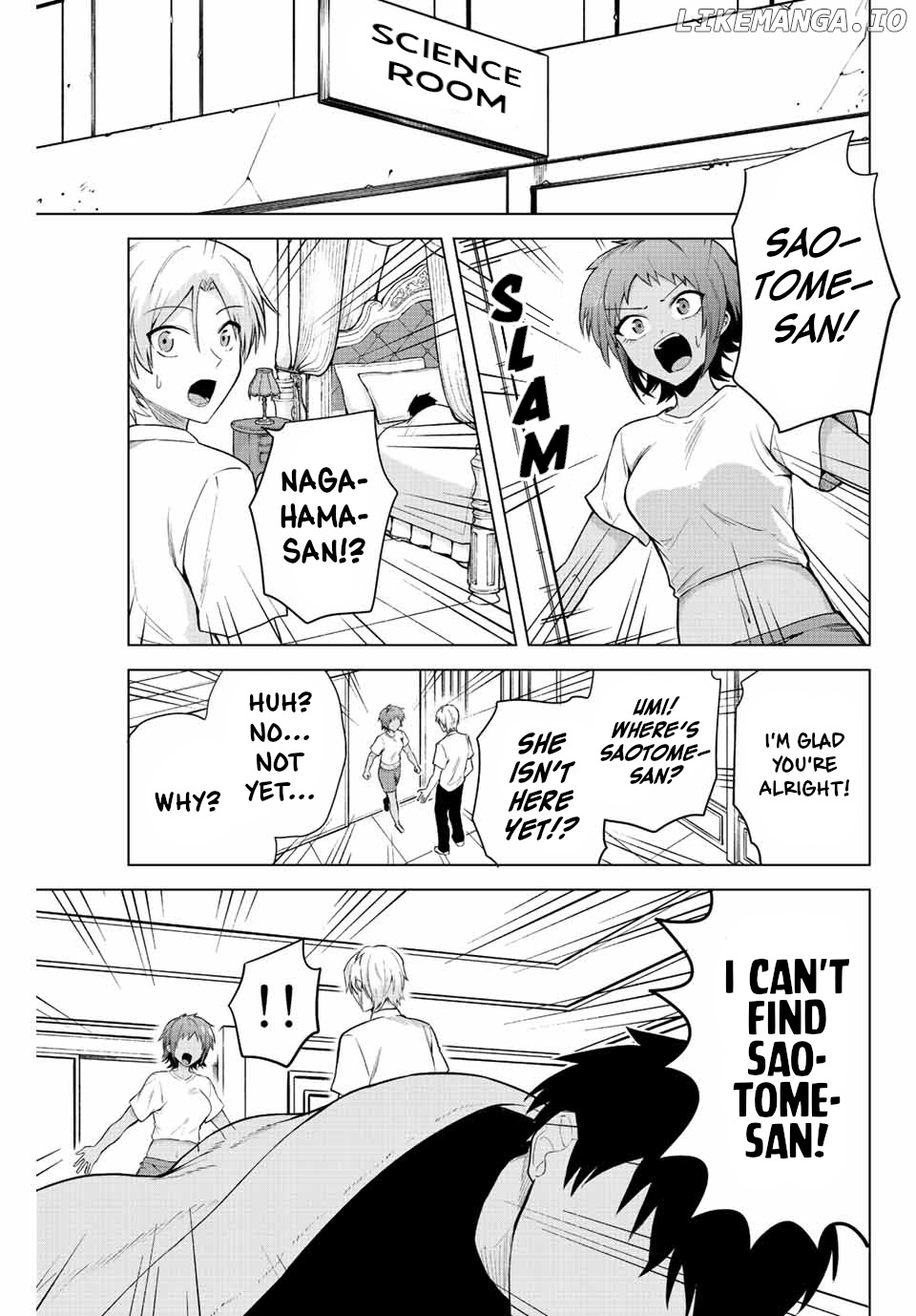 The death game is all that Saotome-san has left chapter 14 - page 1