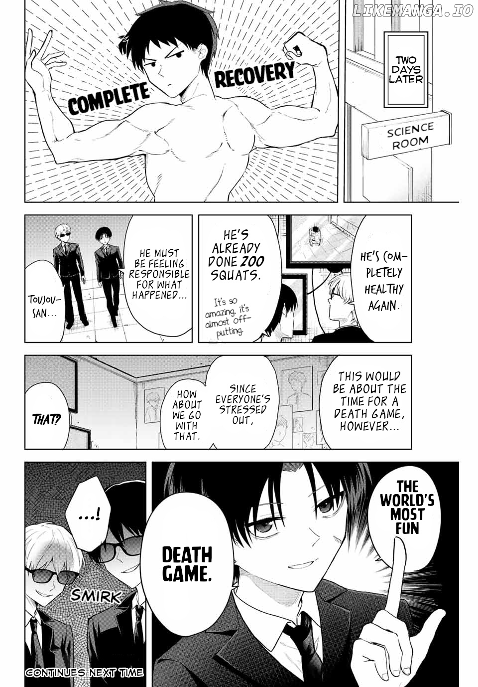 The death game is all that Saotome-san has left chapter 14 - page 14