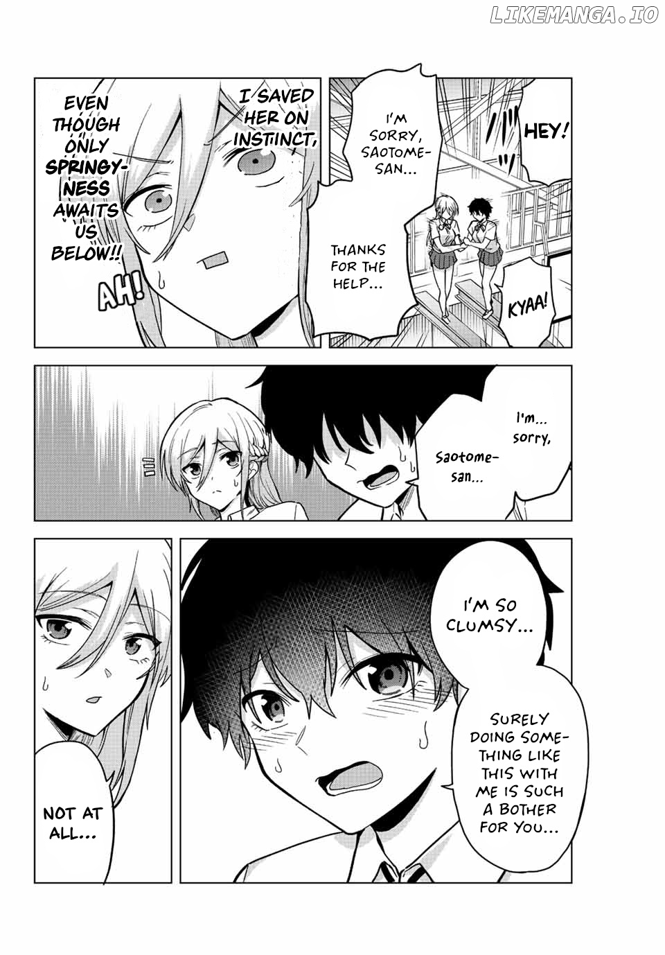 The death game is all that Saotome-san has left chapter 25 - page 10