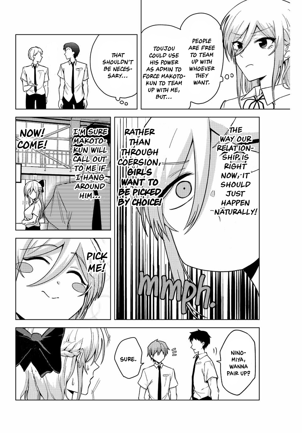 The death game is all that Saotome-san has left chapter 25 - page 4