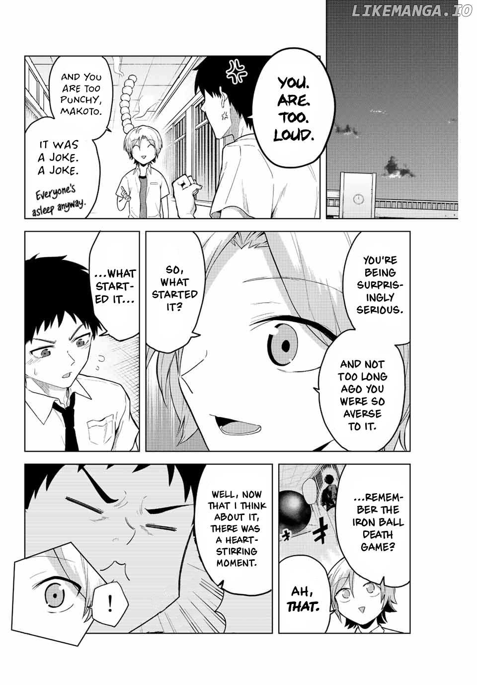 The death game is all that Saotome-san has left chapter 22 - page 4