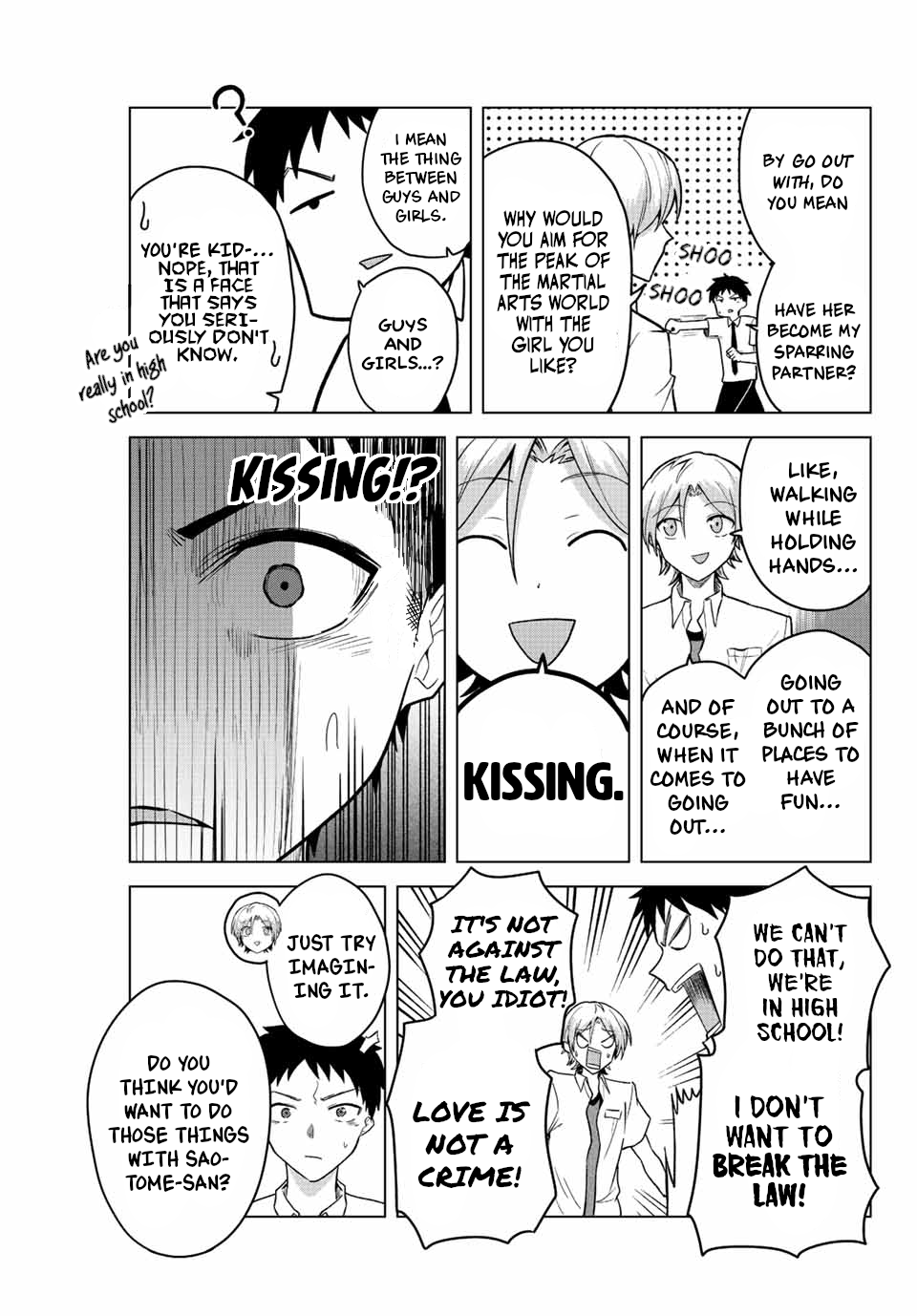 The death game is all that Saotome-san has left chapter 22 - page 7
