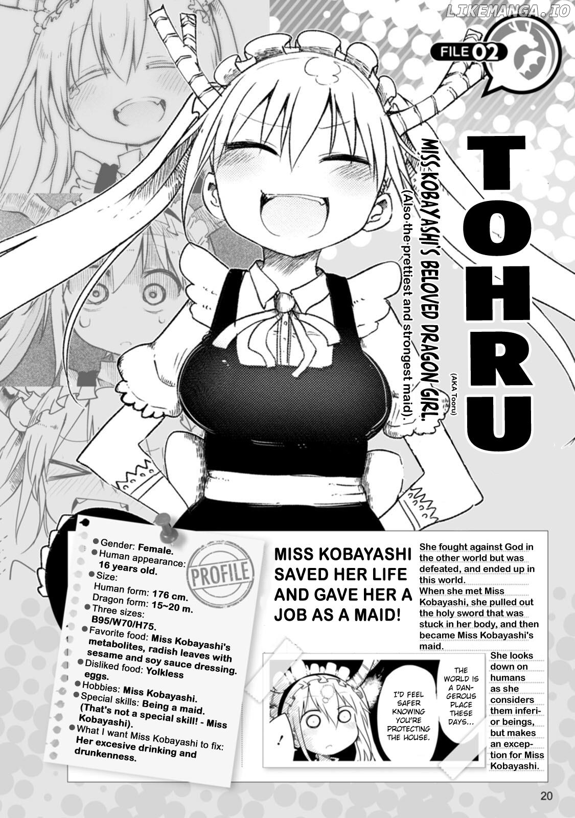 Kobayashi-San Chi No Maid Dragon Official Guidebook chapter 3 - page 1