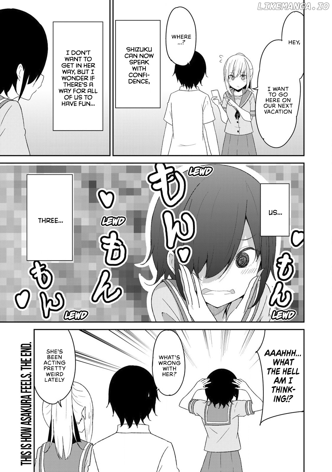 Dual Na Kanojo No Taoshikata chapter 39.5 - page 3