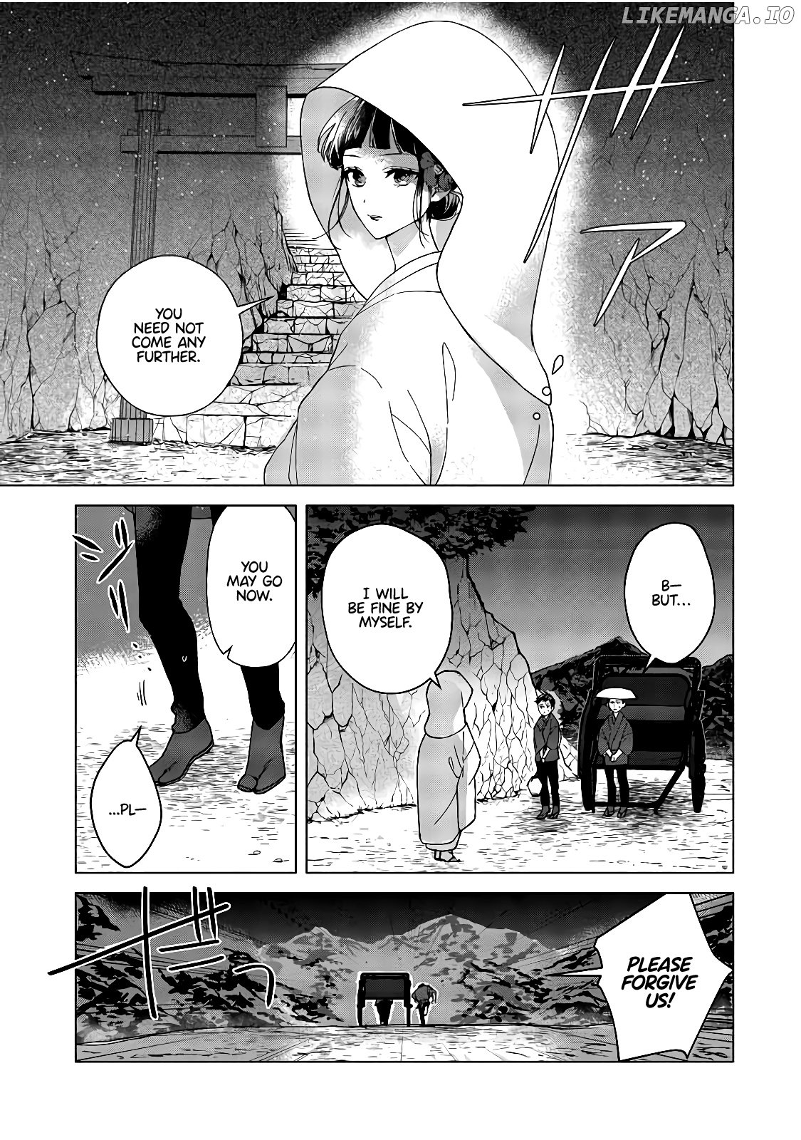 Shinigami no hatsukoi ~Botsuraku Kazoku no Reijou wa Ai wo Shiranai Shinigami ni Totsugu chapter 1 - page 2