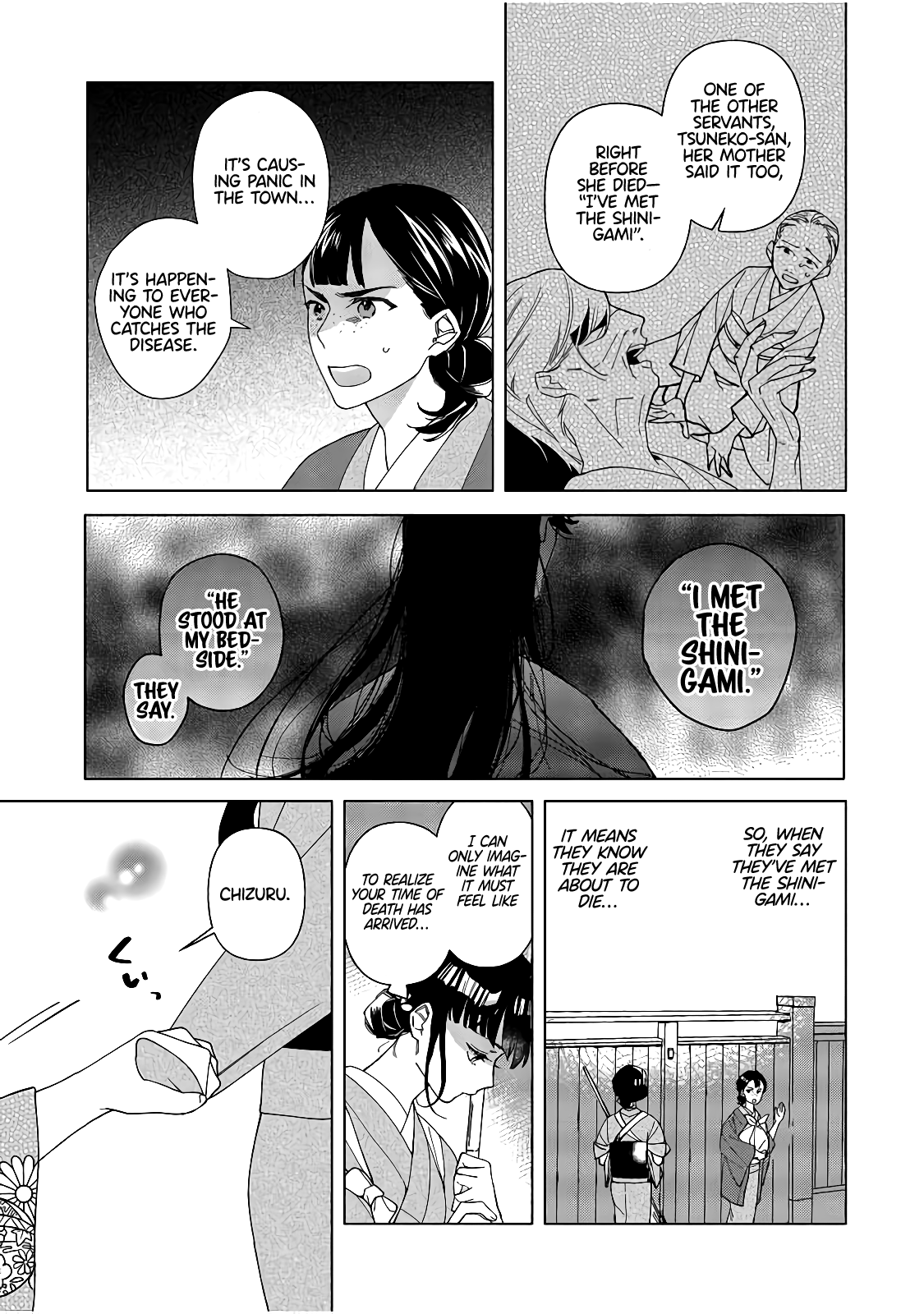 Shinigami no hatsukoi ~Botsuraku Kazoku no Reijou wa Ai wo Shiranai Shinigami ni Totsugu chapter 1 - page 22