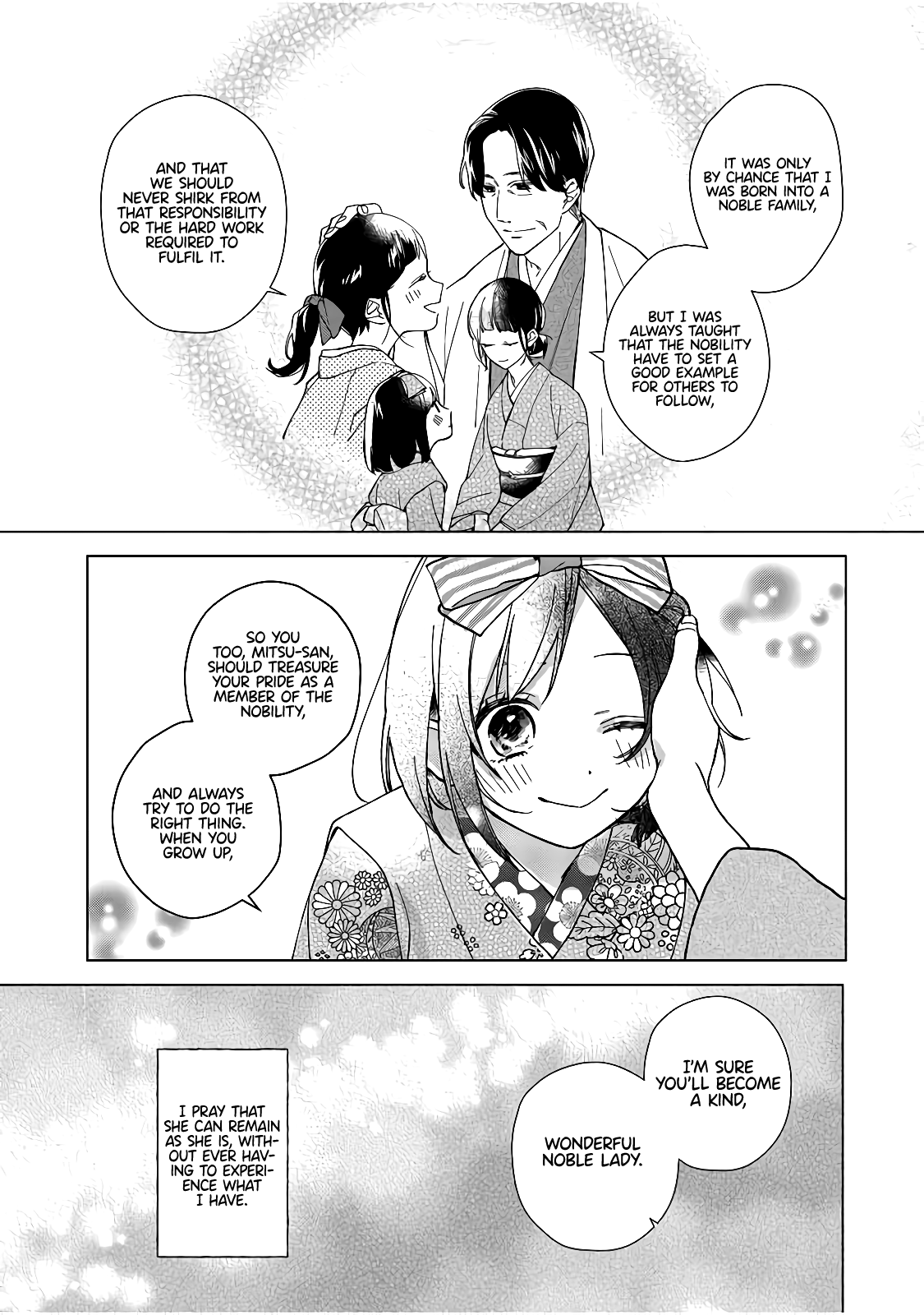 Shinigami no hatsukoi ~Botsuraku Kazoku no Reijou wa Ai wo Shiranai Shinigami ni Totsugu chapter 1 - page 26