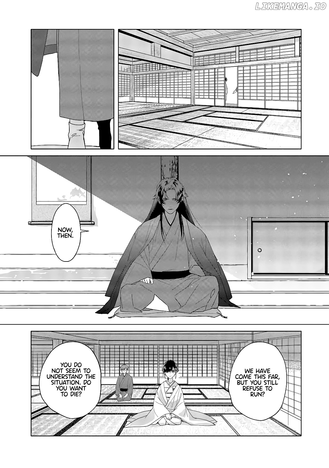 Shinigami no hatsukoi ~Botsuraku Kazoku no Reijou wa Ai wo Shiranai Shinigami ni Totsugu chapter 2 - page 12