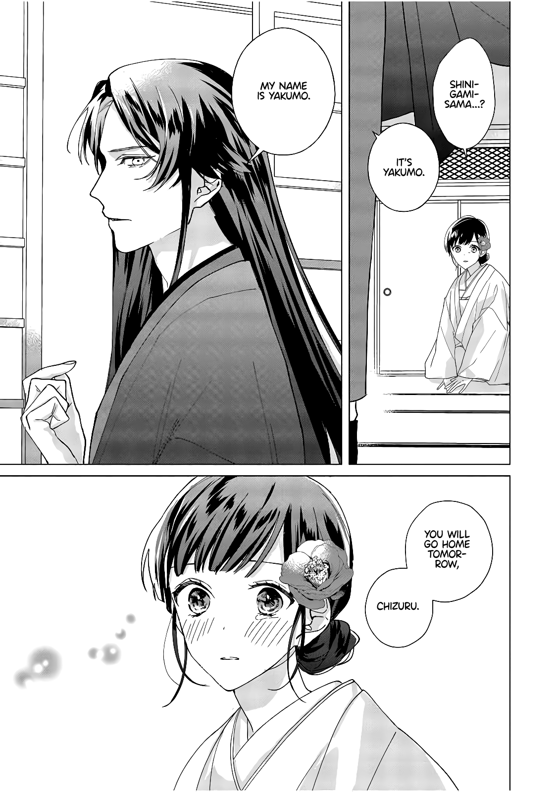 Shinigami no hatsukoi ~Botsuraku Kazoku no Reijou wa Ai wo Shiranai Shinigami ni Totsugu chapter 2 - page 20