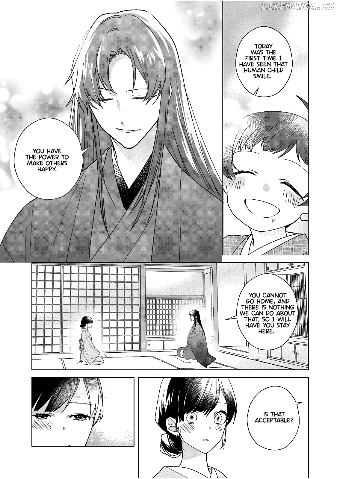 Shinigami no hatsukoi ~Botsuraku Kazoku no Reijou wa Ai wo Shiranai Shinigami ni Totsugu chapter 3 - page 22