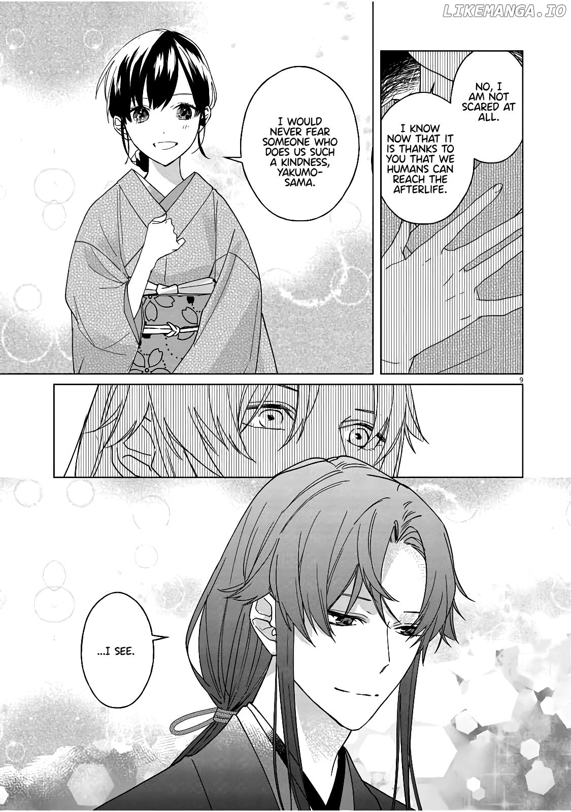 Shinigami no hatsukoi ~Botsuraku Kazoku no Reijou wa Ai wo Shiranai Shinigami ni Totsugu chapter 4 - page 10