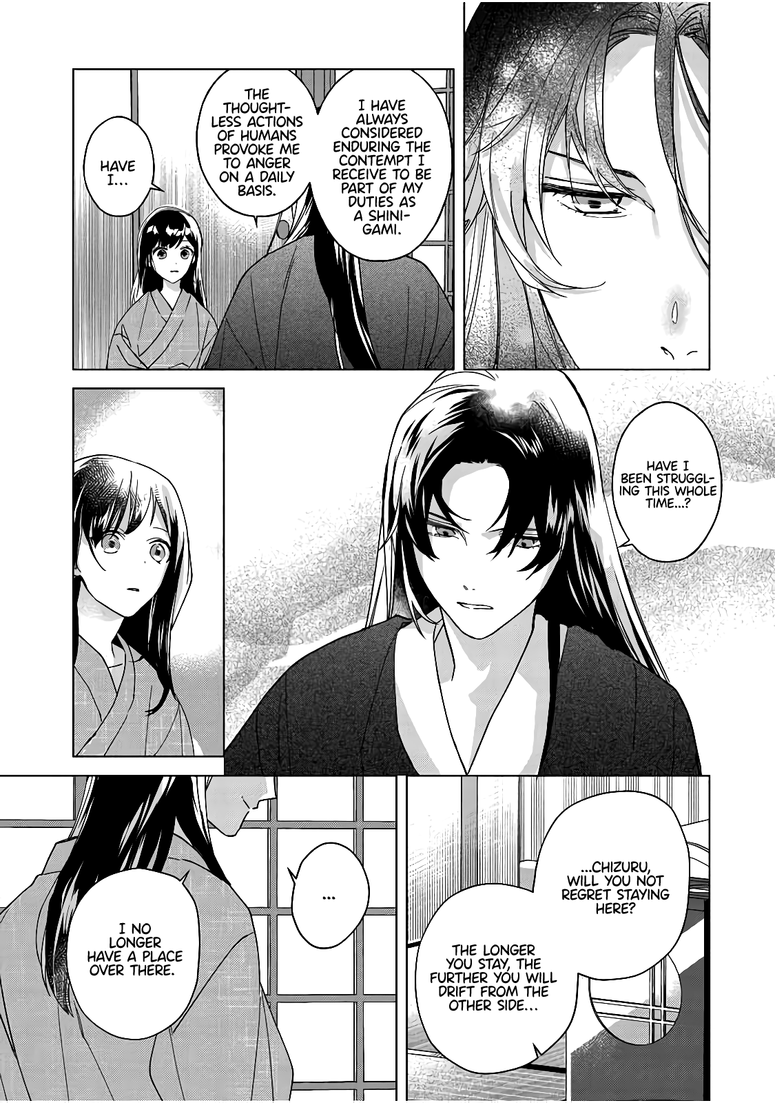 Shinigami no hatsukoi ~Botsuraku Kazoku no Reijou wa Ai wo Shiranai Shinigami ni Totsugu chapter 4 - page 20