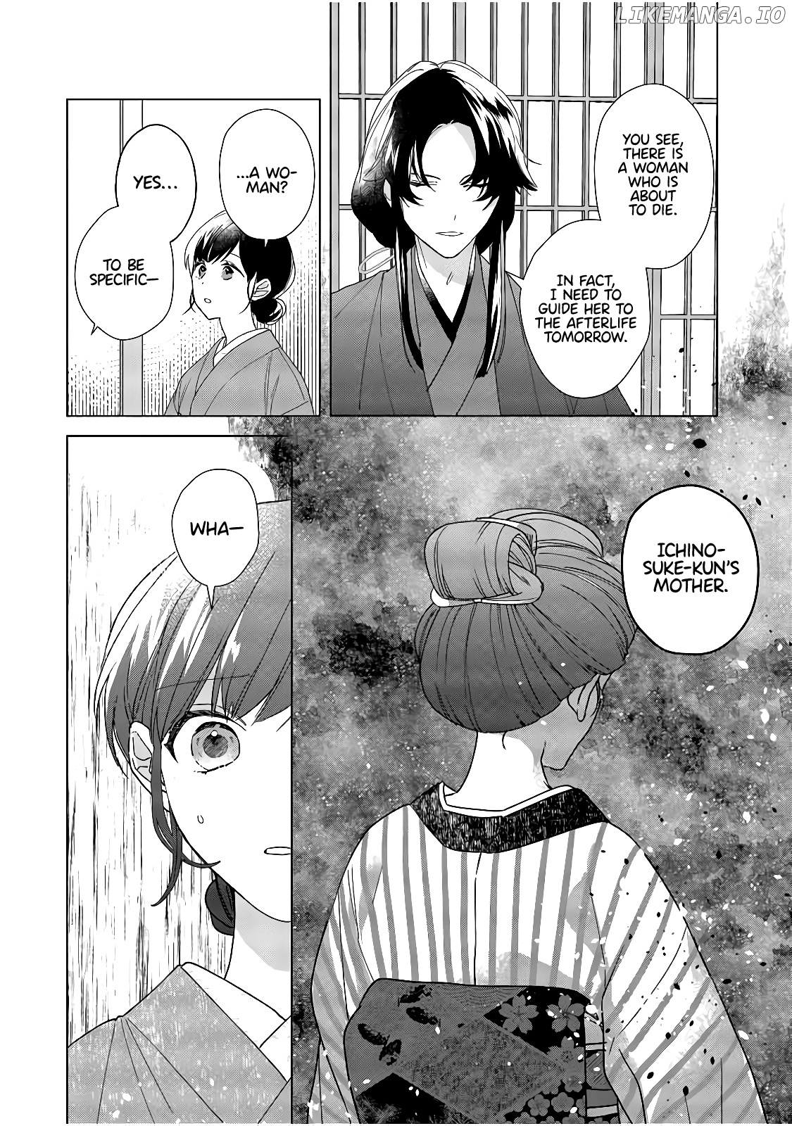 Shinigami no hatsukoi ~Botsuraku Kazoku no Reijou wa Ai wo Shiranai Shinigami ni Totsugu chapter 5 - page 7