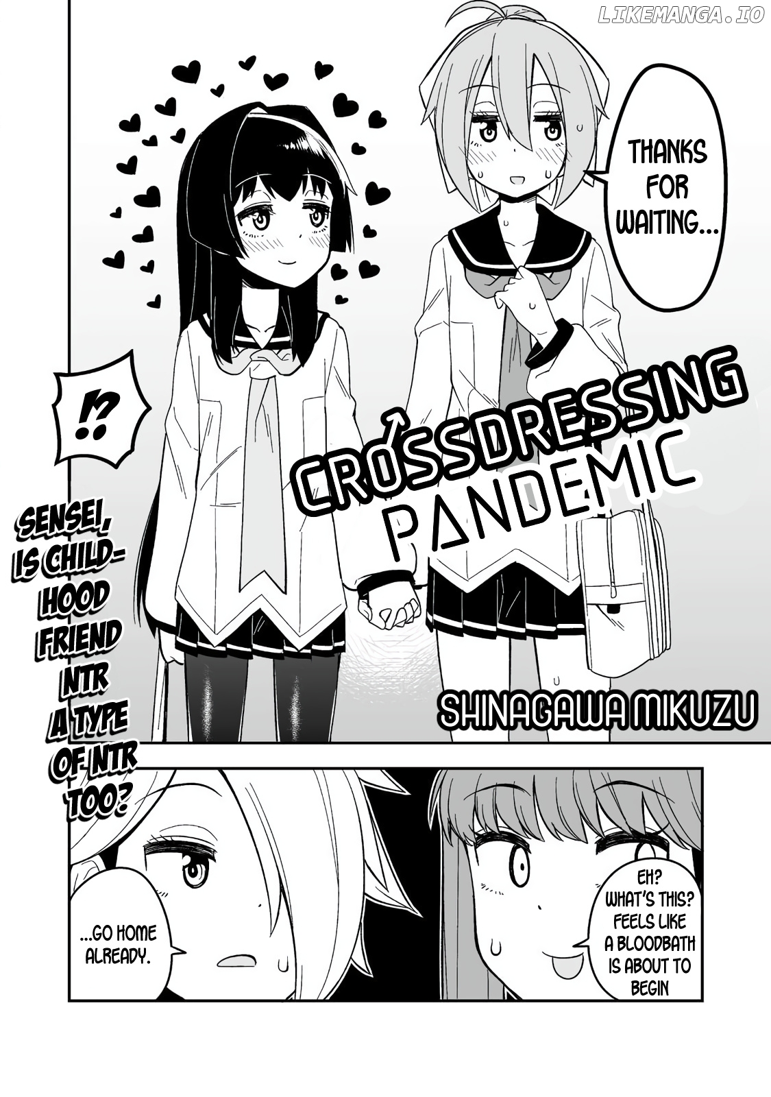 Crossdressing Pandemic chapter 2 - page 2