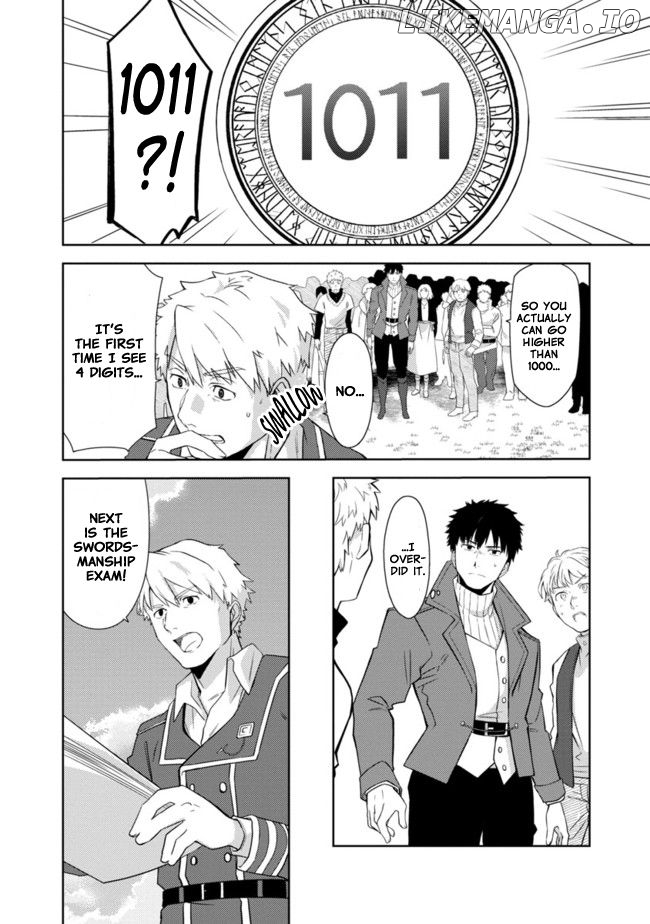 The reincarnated swordsman with 9999 strength wants to become a magician! chapter 1 - page 29