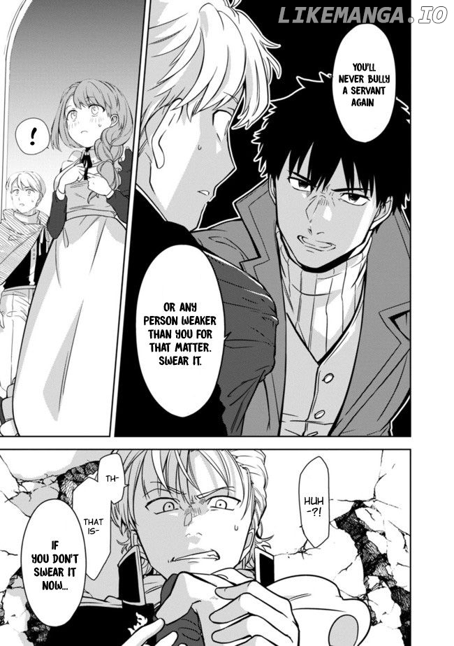 The reincarnated swordsman with 9999 strength wants to become a magician! chapter 1.5 - page 22