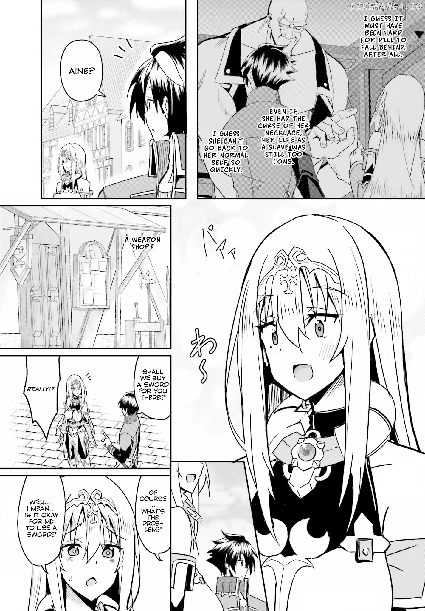 My childhood friend who I used to train swordsmanship with became a slave, so I, as an S-Rank adventurer decided to buy her and protect her. chapter 3 - page 14