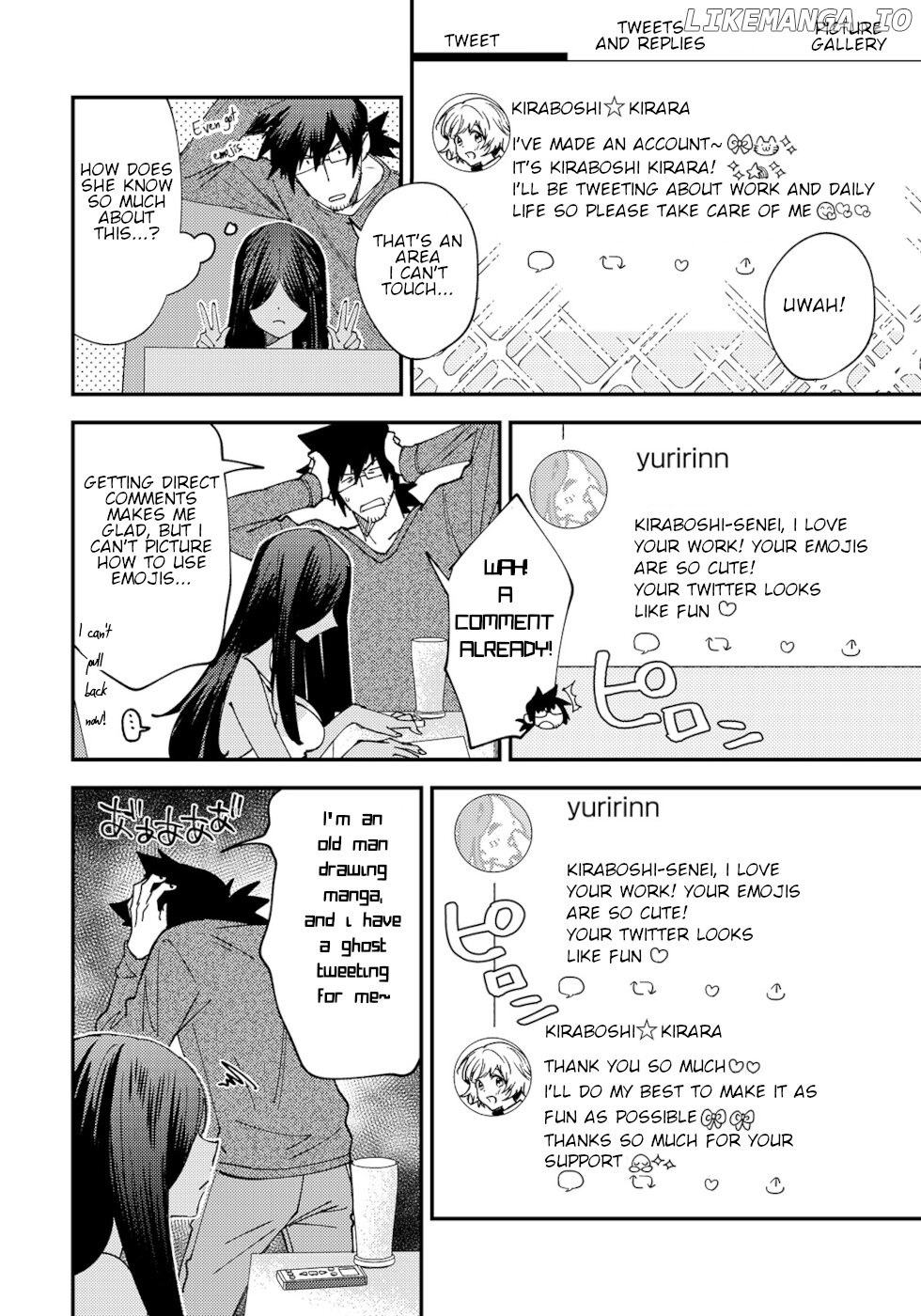 The Unpopular Mangaka And The Helpful Onryo-San chapter 9 - page 2