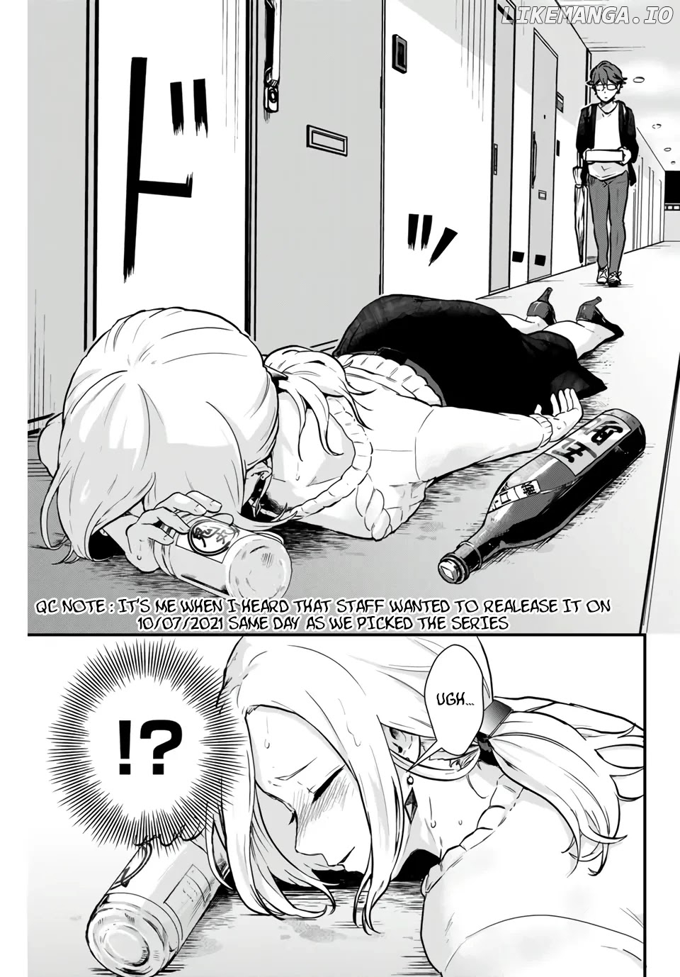 Next Door Kuroki-San Is Dangerous When She Drinks chapter 1 - page 10