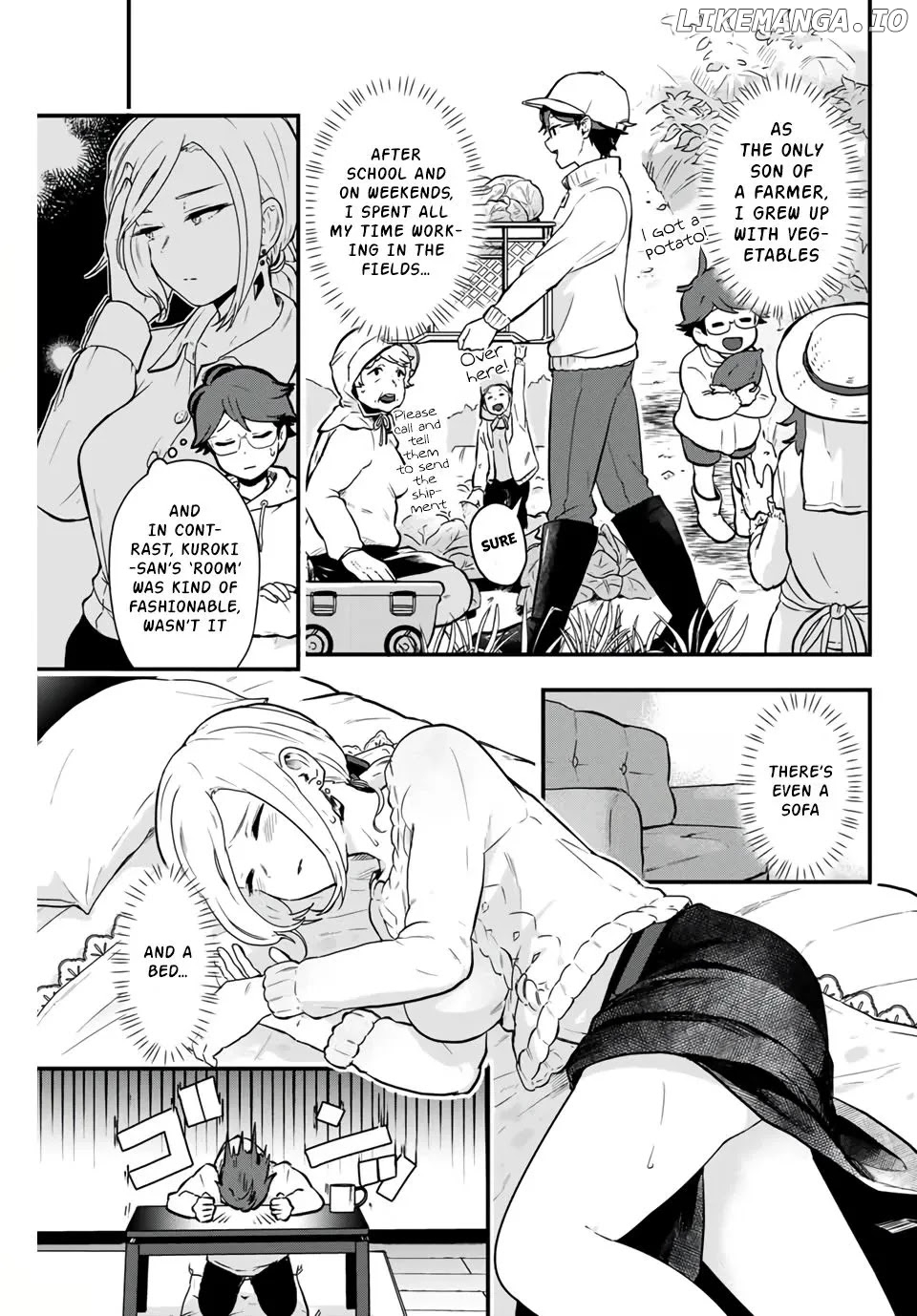 Next Door Kuroki-San Is Dangerous When She Drinks chapter 2 - page 4