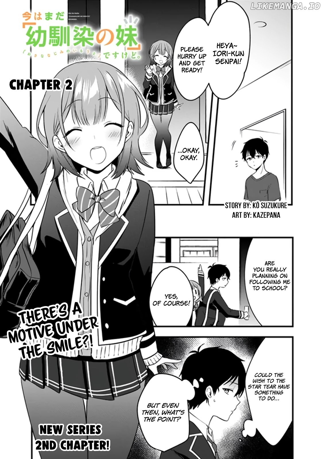 Right Now, She's Still My Childhood Friend's Sister. chapter 2 - page 2