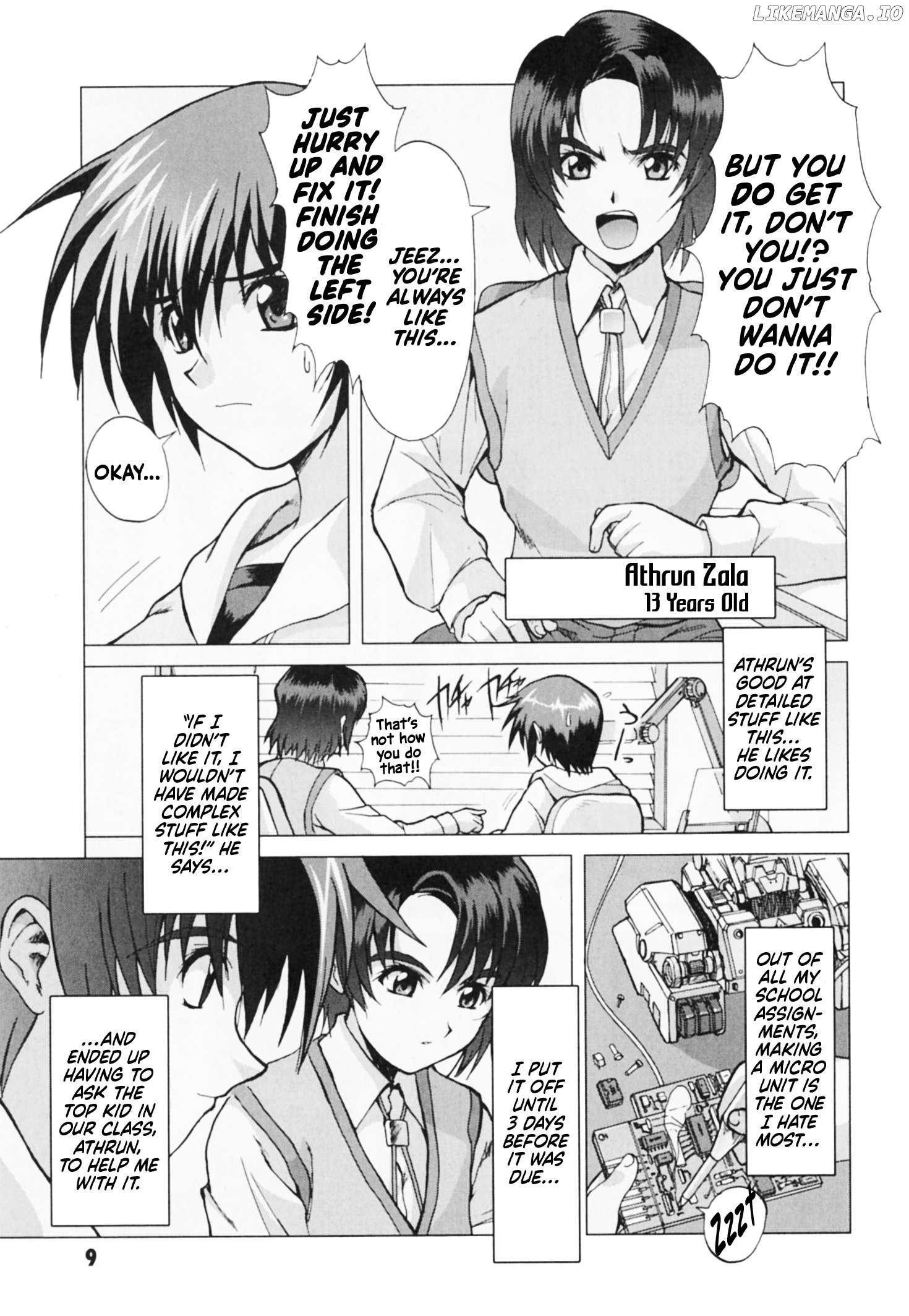 Mobile Suit Gundam SEED featuring SUIT CD Chapter 1 - page 7