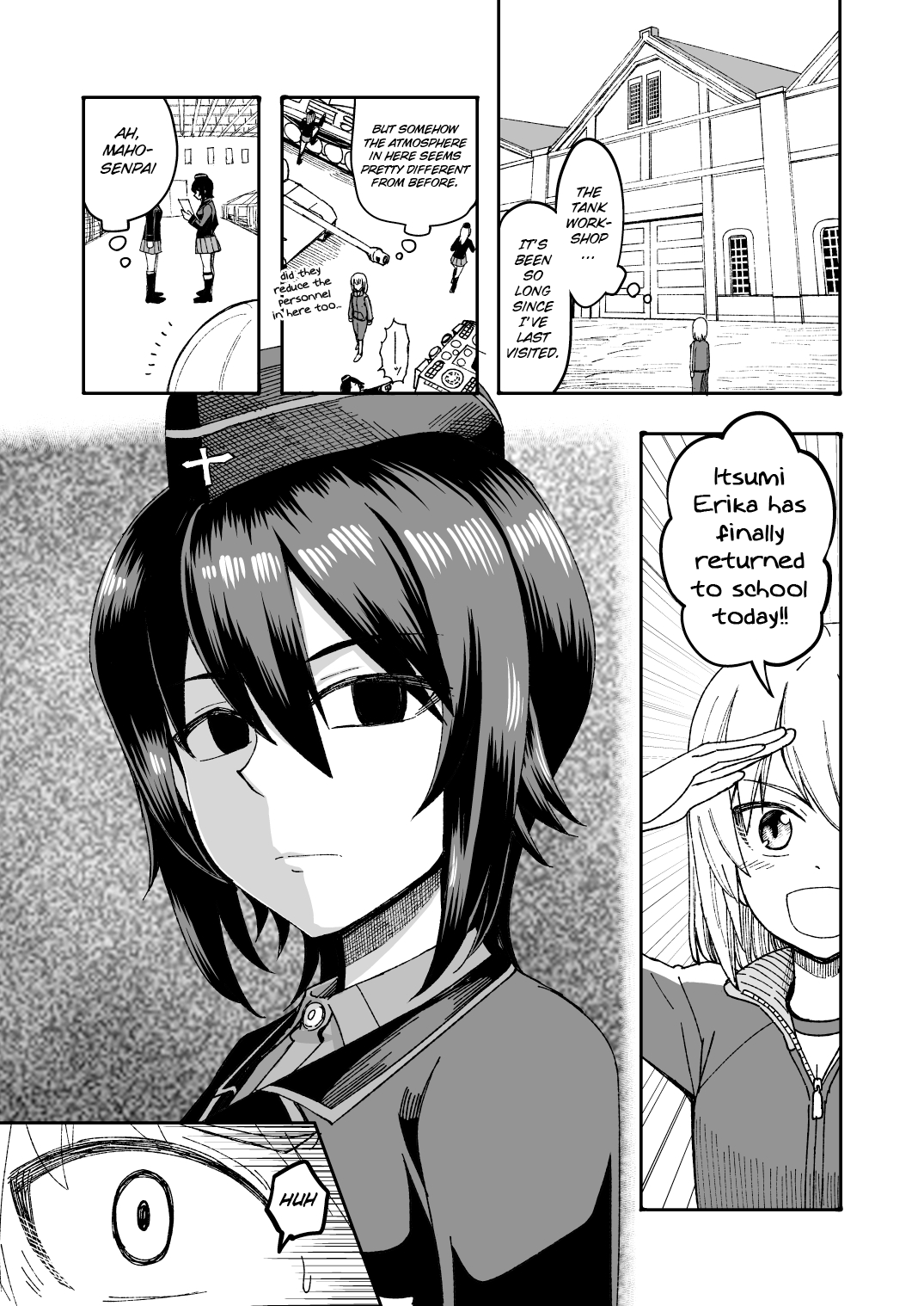 Girls Und Panzer - Middleschool Miho And Erika (Doujinshi) chapter 32.2 - page 3