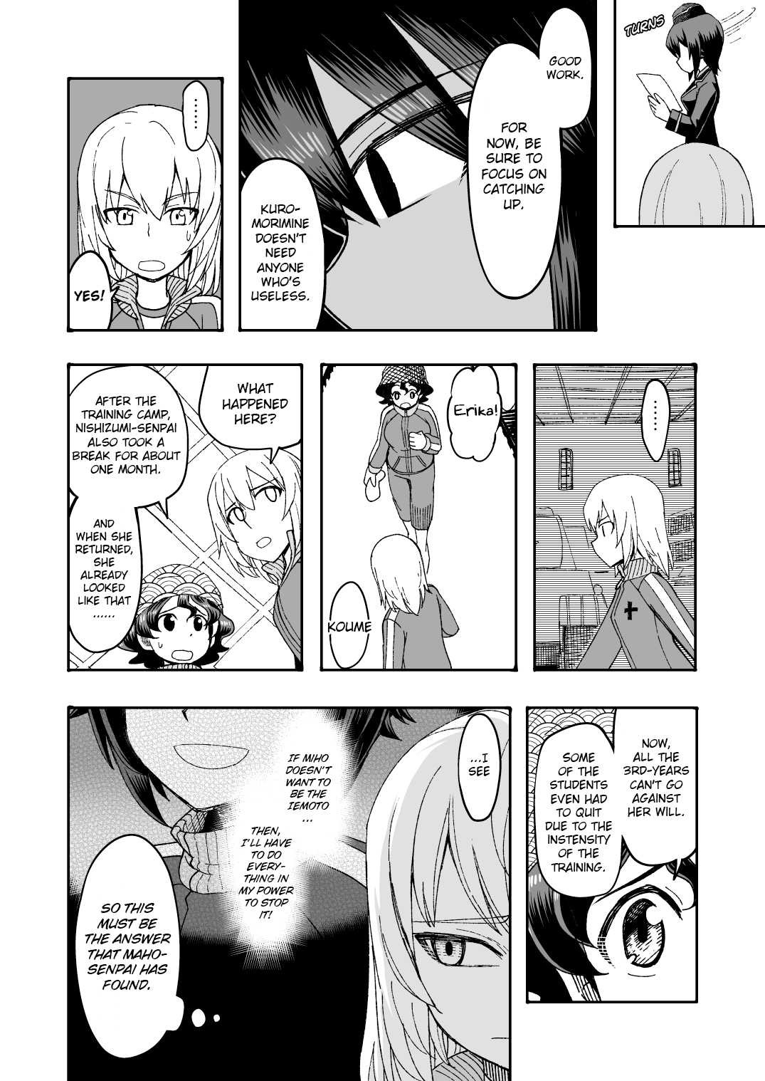 Girls Und Panzer - Middleschool Miho And Erika (Doujinshi) chapter 32.2 - page 4