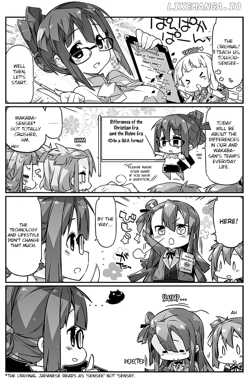 Nogi Wakaba Wa Yuusha De Aru 4-Koma chapter 15 - page 1