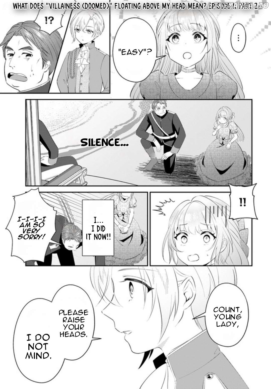 Watashi no Ue ni Ukabu "Akuyaki Reijou (Hametsu suru)" tte Nandeshou ka? Chapter 1.2  - page 2