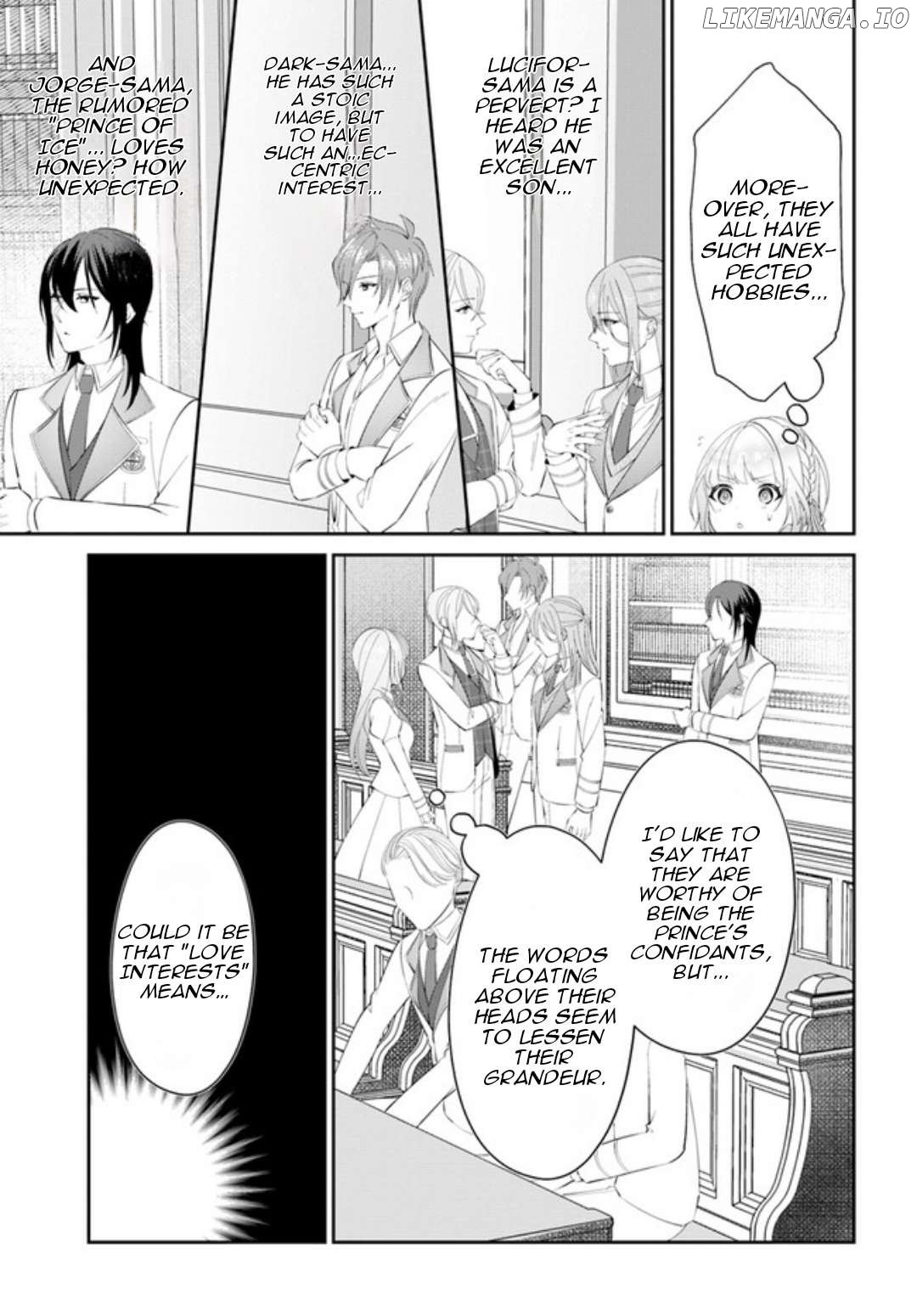 Watashi no Ue ni Ukabu "Akuyaki Reijou (Hametsu suru)" tte Nandeshou ka? Chapter 2.1  - page 12