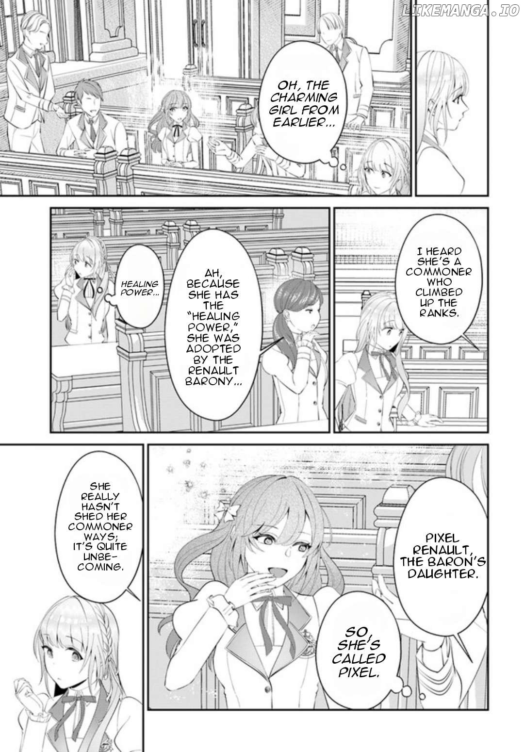 Watashi no Ue ni Ukabu "Akuyaki Reijou (Hametsu suru)" tte Nandeshou ka? Chapter 2.1  - page 14