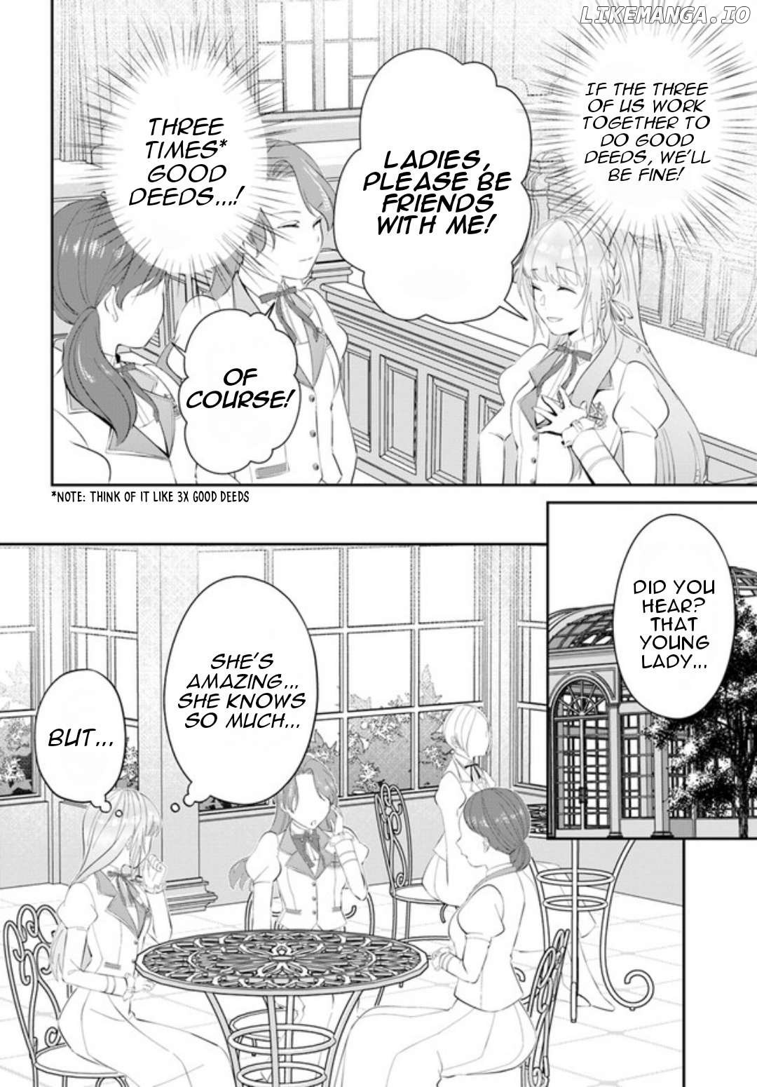 Watashi no Ue ni Ukabu "Akuyaki Reijou (Hametsu suru)" tte Nandeshou ka? Chapter 2.1  - page 17