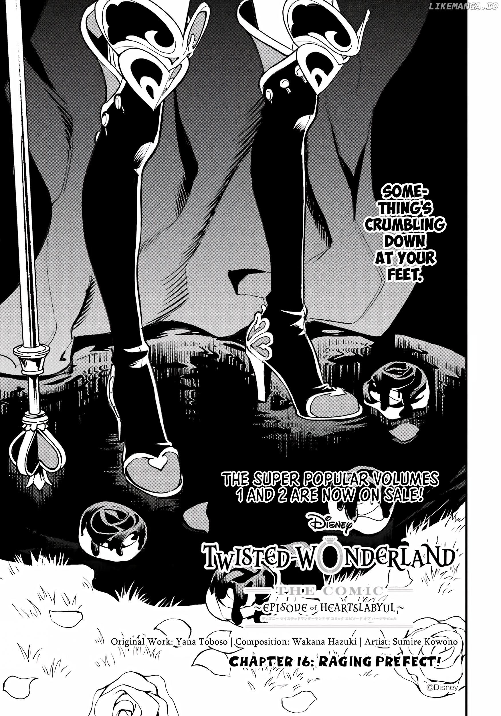 Disney Twisted Wonderland the Comic Episode of Heartslabyul chapter 16 - page 1