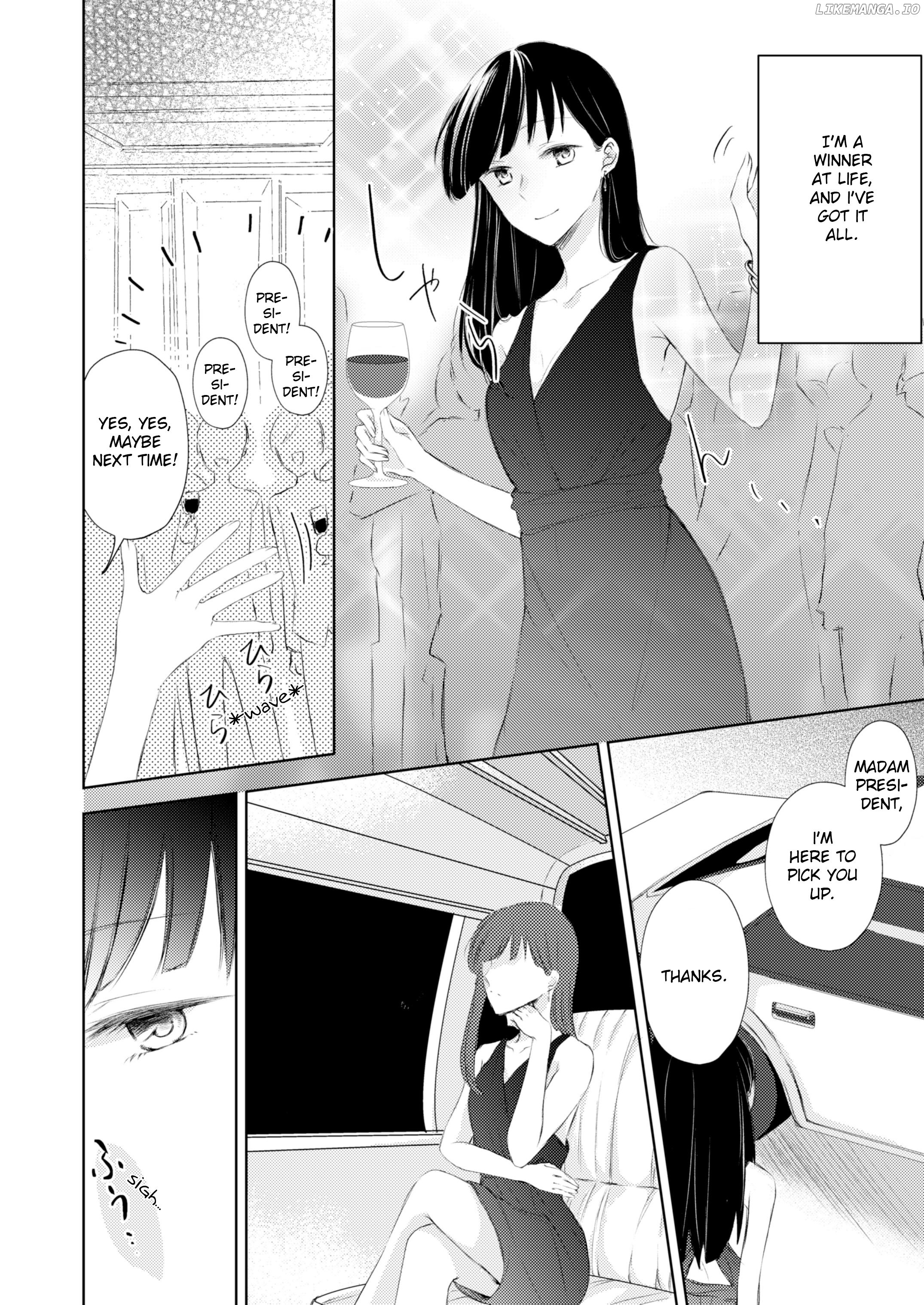 Sabishi Sugiru Onna Shachou Ga Lesbian Fuuzokujou Ni Byou De Ochiru Hanashi chapter 2 - page 1