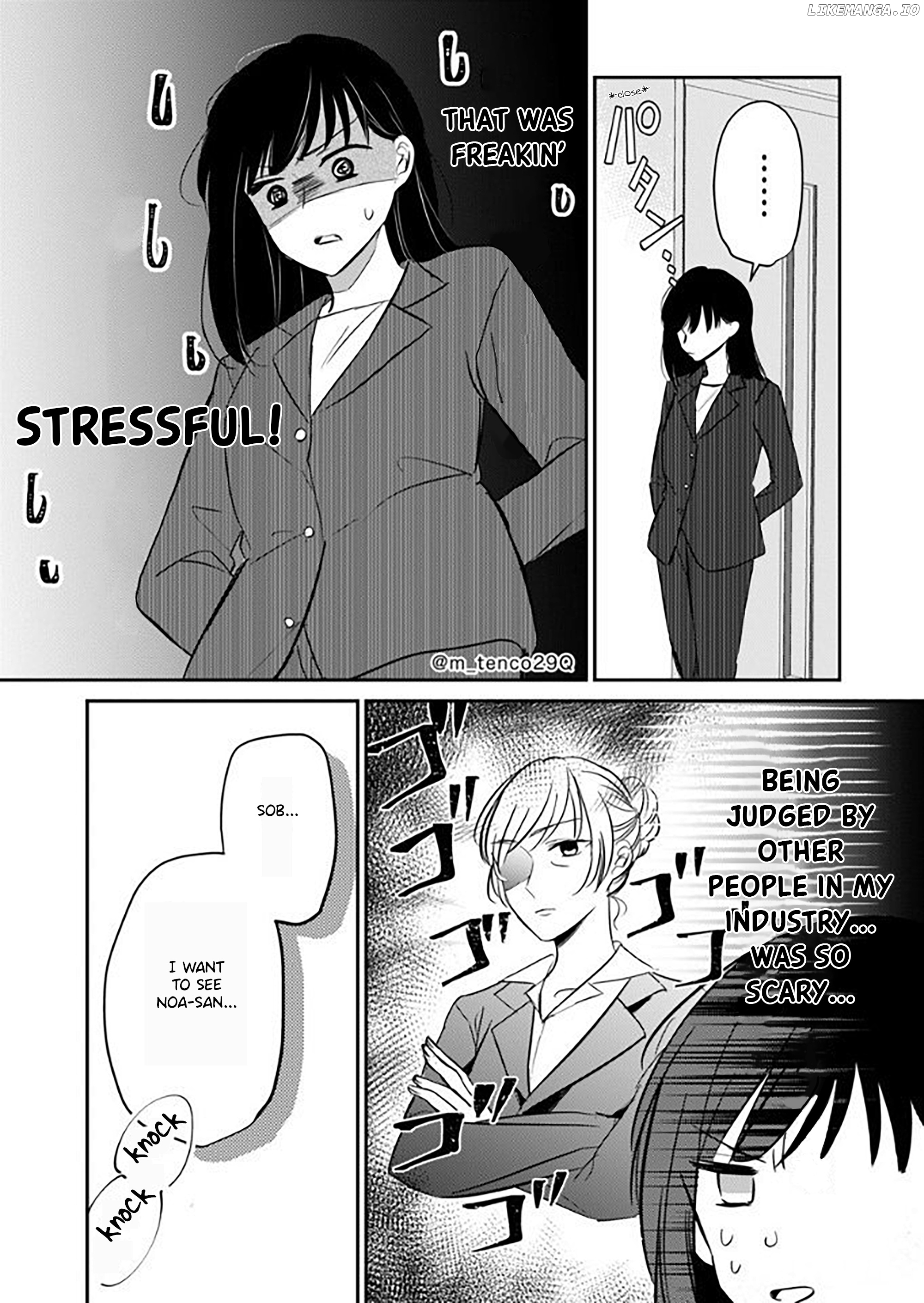 Sabishi Sugiru Onna Shachou Ga Lesbian Fuuzokujou Ni Byou De Ochiru Hanashi chapter 11 - page 2