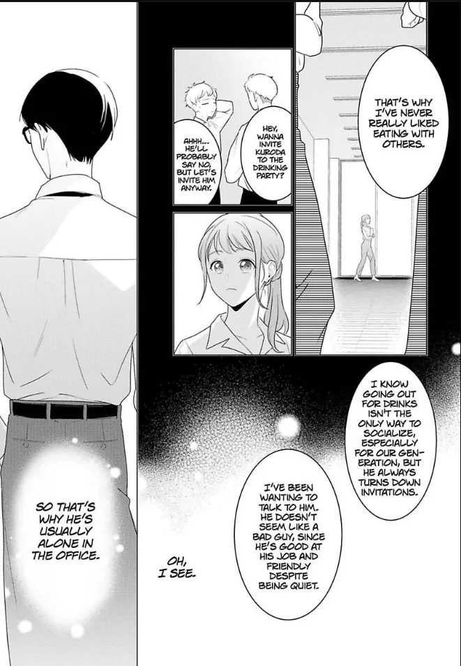 Cool de Wanko na Kouhai Kuroda-kun wa, "Mate!" ga Dekinai Chapter 1 - page 15