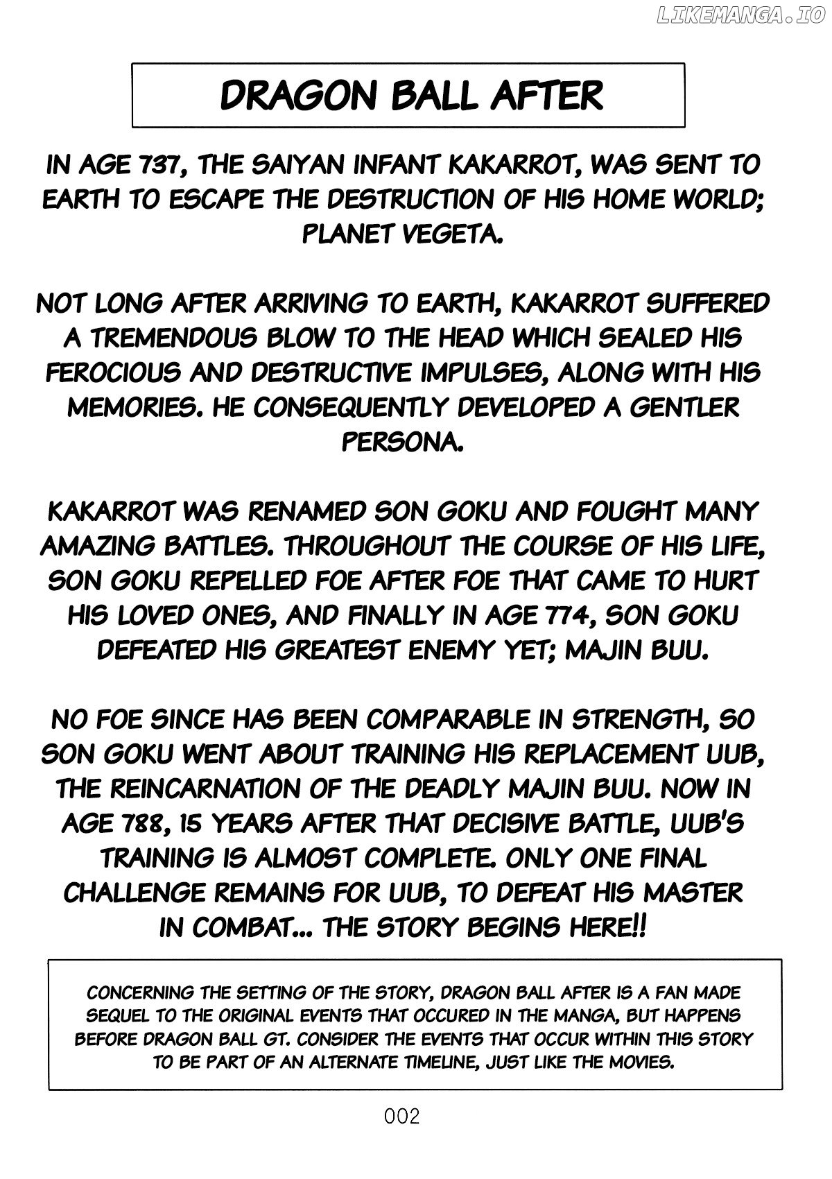 Dragon Ball After (Doujinshi) chapter 1 - page 3