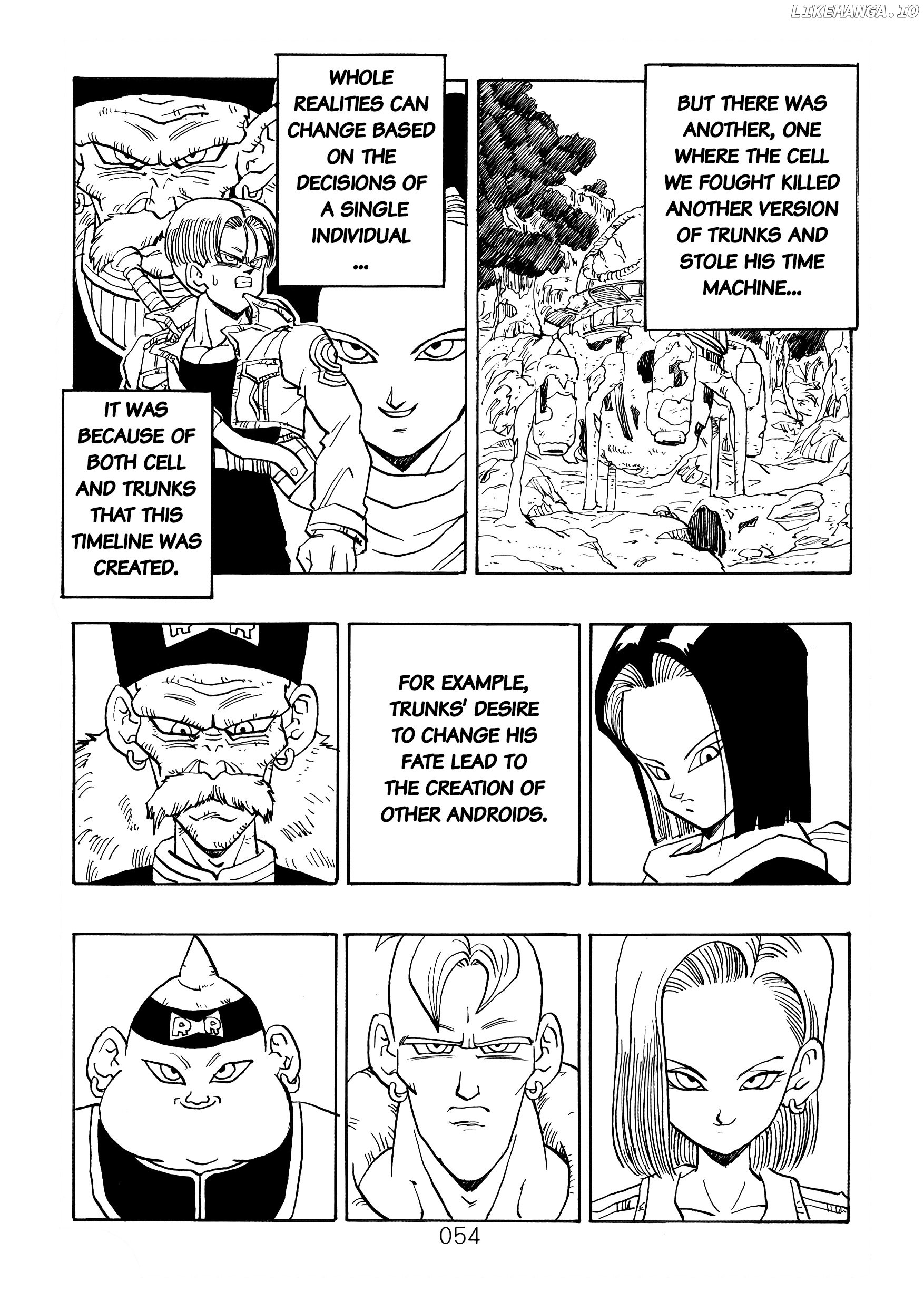 Dragon Ball After (Doujinshi) chapter 6 - page 55