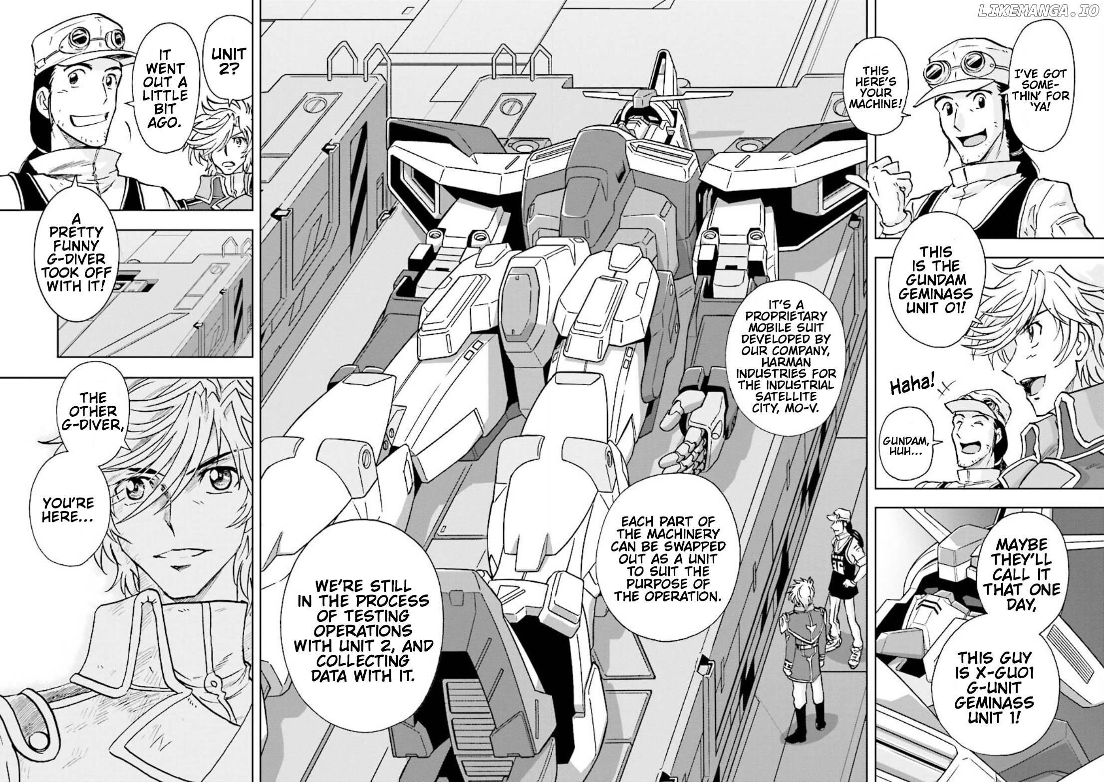 Gundam EXA chapter 5 - page 22